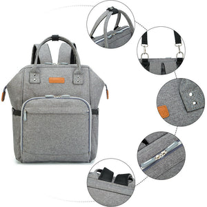 Baby Diaper Bag Backpack for Women with Changing Pad Travel 