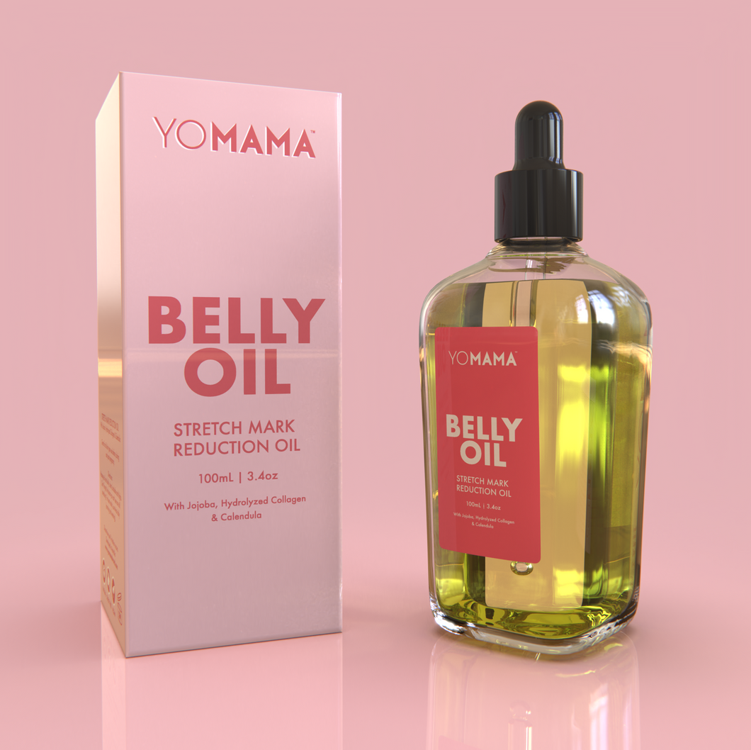 Belly Oil - Natural Belly Oil Stretch Mark Smoothing Therapy