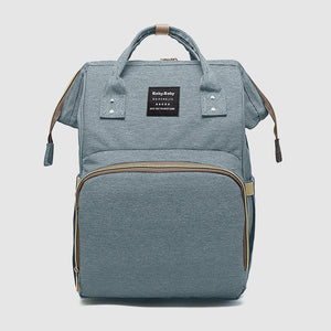 Nappy/Diaper Backpack Bag - Grey