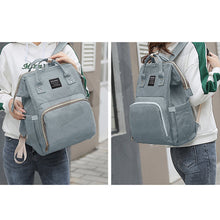 Load image into Gallery viewer, Nappy/Diaper Backpack Bag