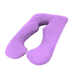 Pregnancy Pillow- U Shaped - Purple