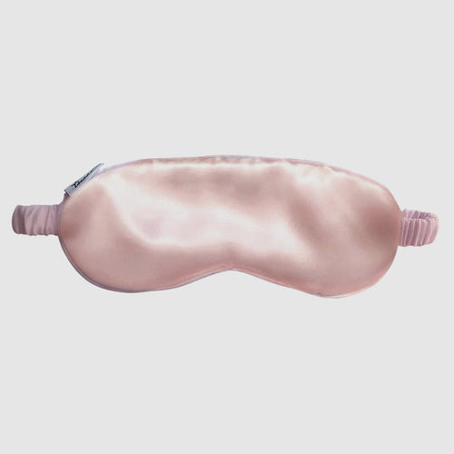 Sleep Mask- made with Vegan Silk - Pink