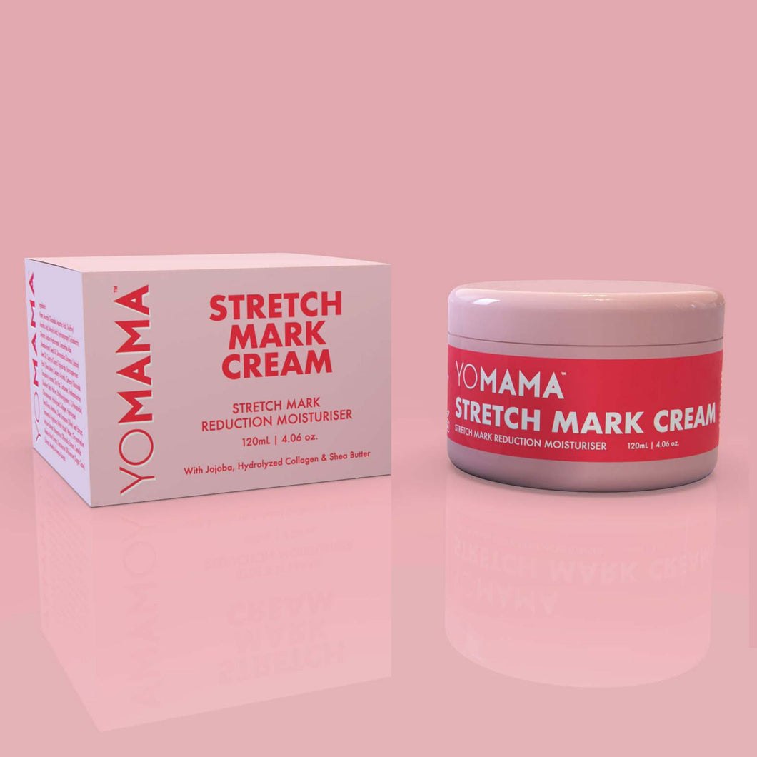 Stretch Mark Prevention Cream for Pregnancy + Plant Oils + 