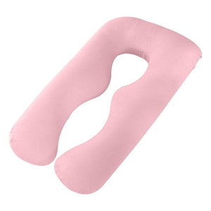 U Shaped Pregnancy Pillow - Pink